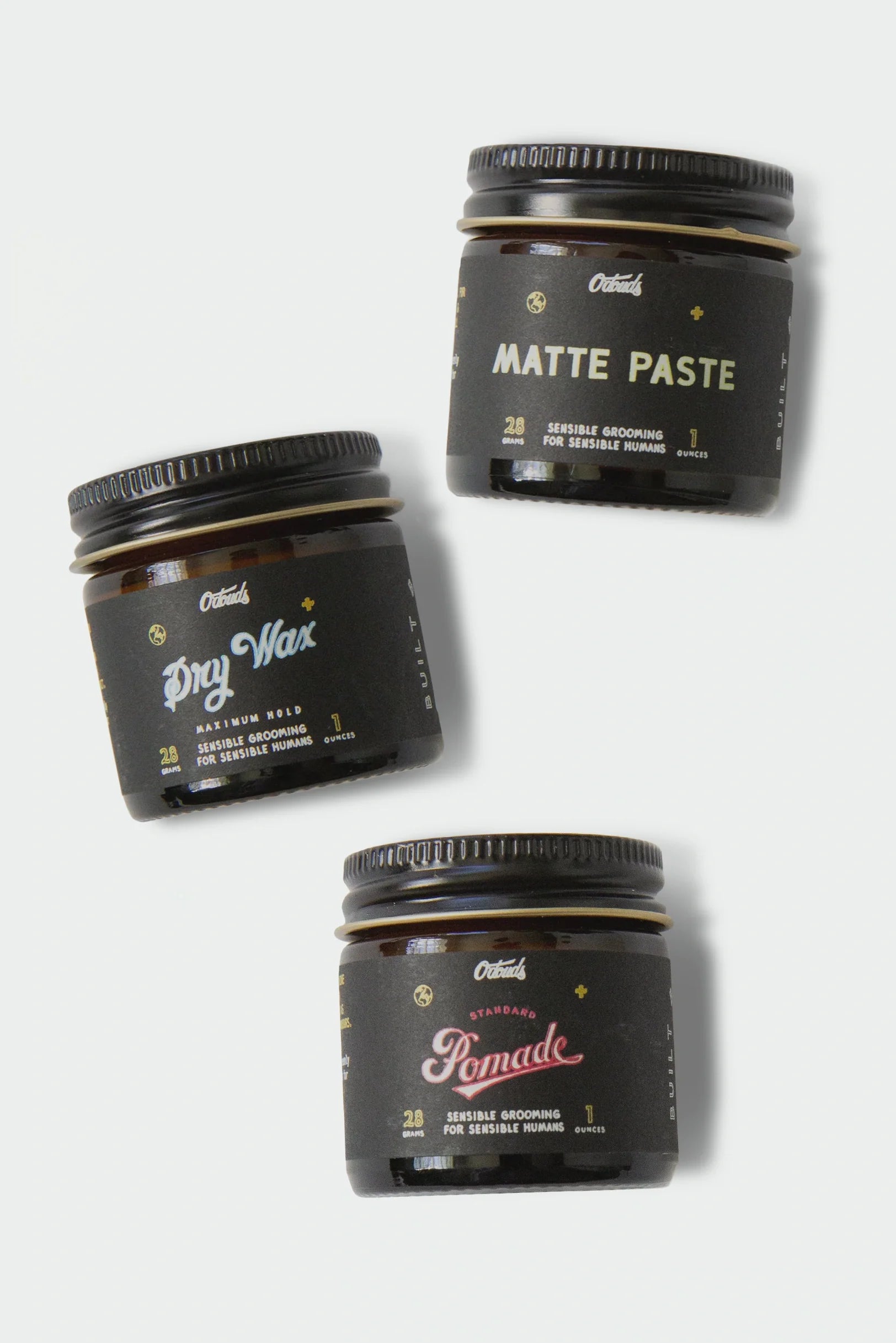O'Douds ショートヘアにおすすめセット｜スタイリング剤3種のミニ